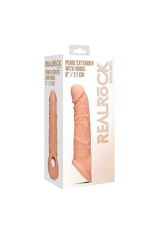   Penis Extender with Rings - 21 cm