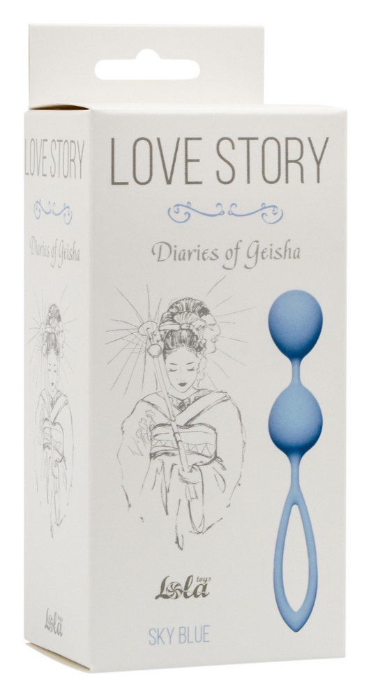   Love Story Diaries of a Geisha Sky Blue